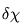 \delta\chi